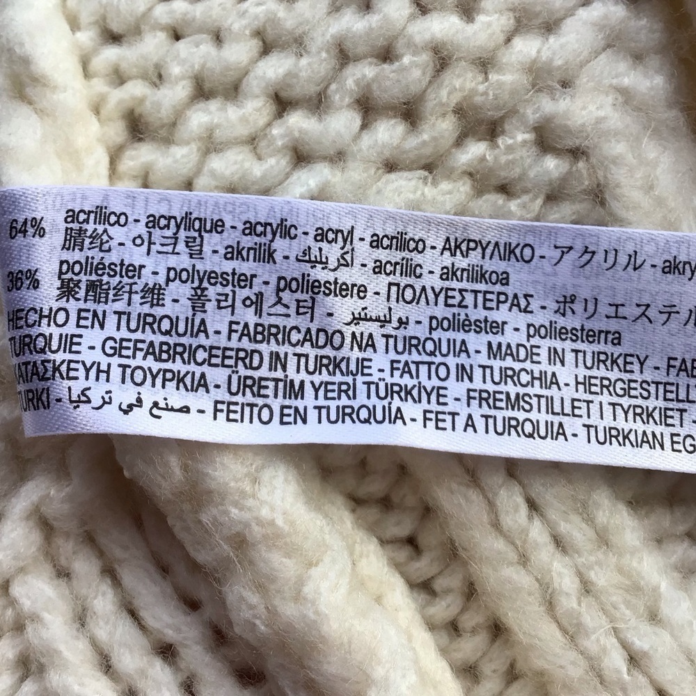 Zara Ripped Knit Sweater - Picture 10 of 10